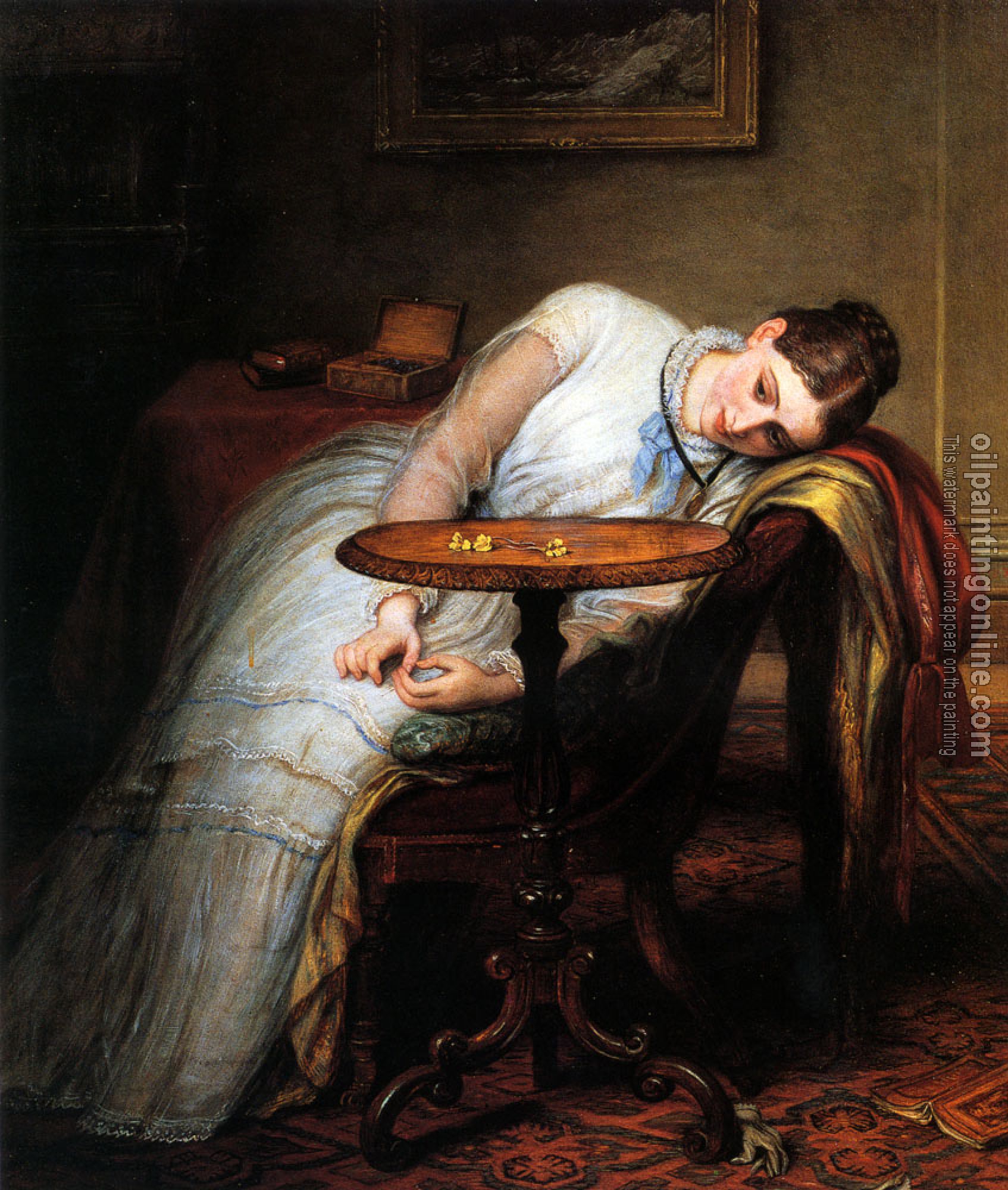 Charles West Cope - Hope Deferred And Hopes And Fears That Kindle Hope
